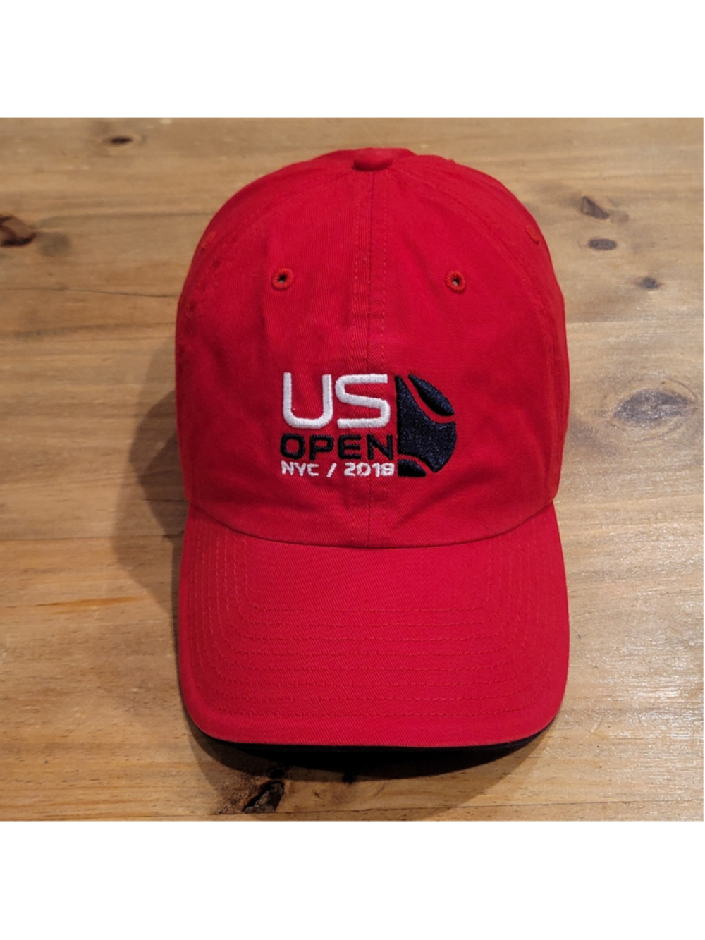 US Open Tennis New York City NYC 2019 Red 47 Brand Cotton Dad One Size